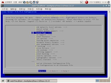 �D1.1  make menuconfig���ý���